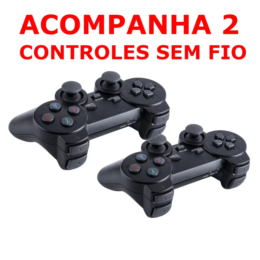 Console Retrô HDMI Portátil com Controle Sem Fio! - Imagem 3