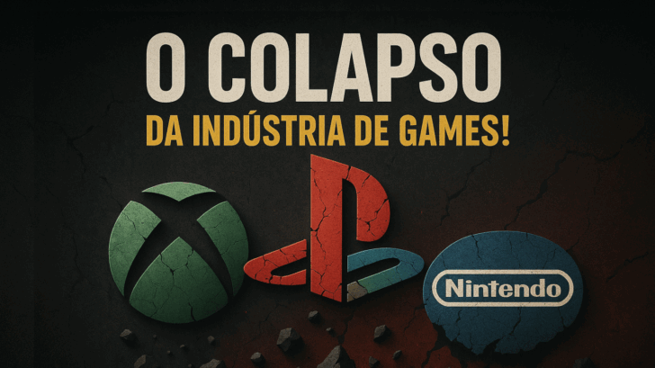 colapso da indústria de games 2025