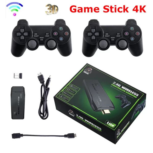 Game Stick 4K Lite com Jogos Exclusivos Testado e Aprovado