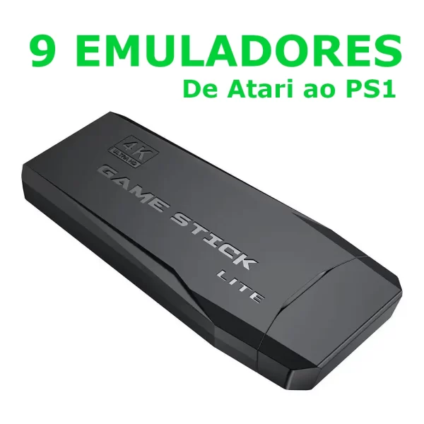 Game Stick 4K Lite com Jogos Exclusivos! - Imagem 4