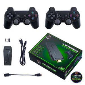 Console Retrô HDMI Portátil com Controle Sem Fio!
