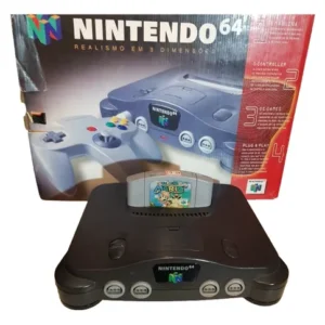 NINTENDO 64 COMPLETO COM CAIXA!
